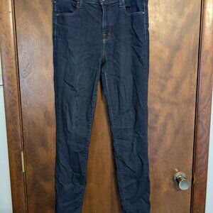 J Brand high-waisted jeans